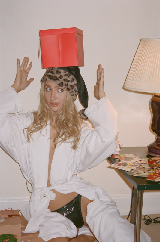 Naughty & Nice Thong Set