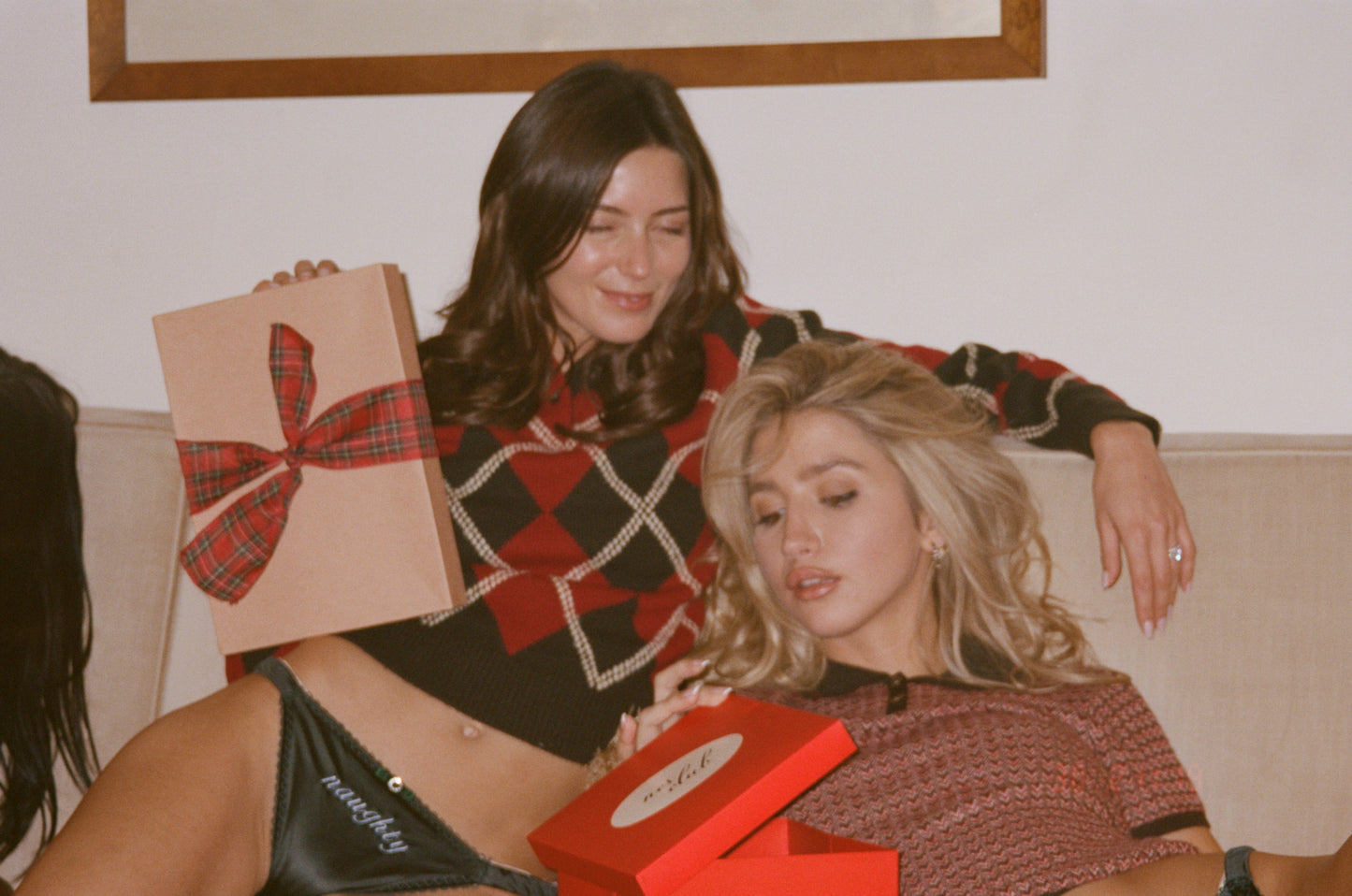 Naughty & Nice Thong Set