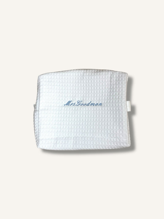 The “Something Blue” Beauty Pouch